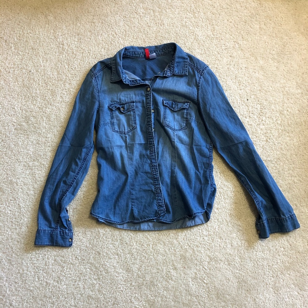 H&M denim top